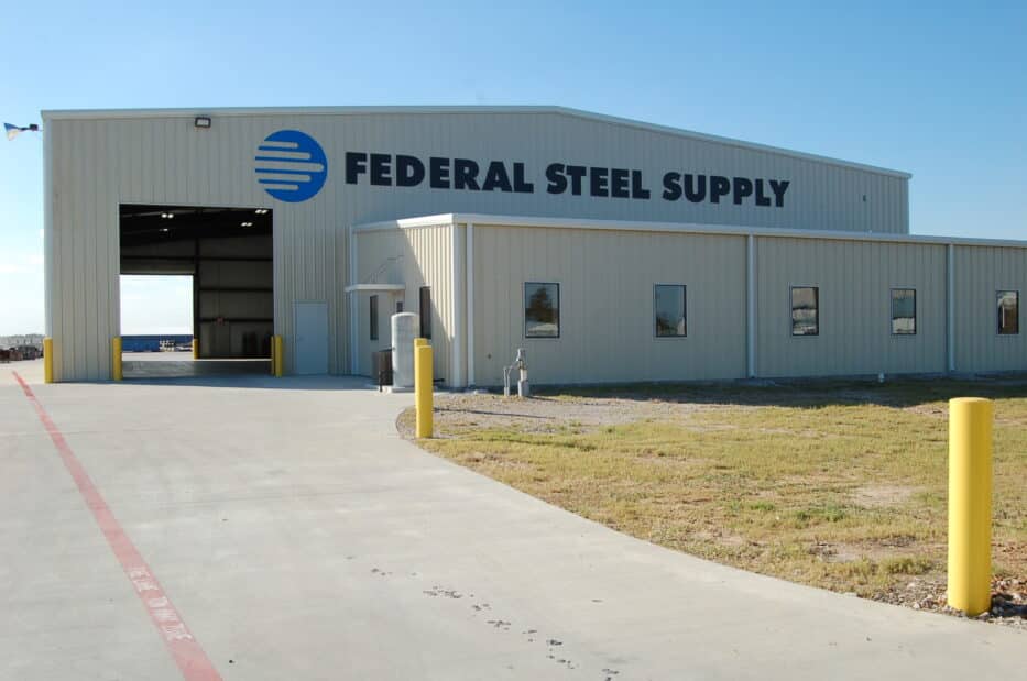 Primary Pipe Yard & Processing Center — Houston, TX Federal Steel Supply