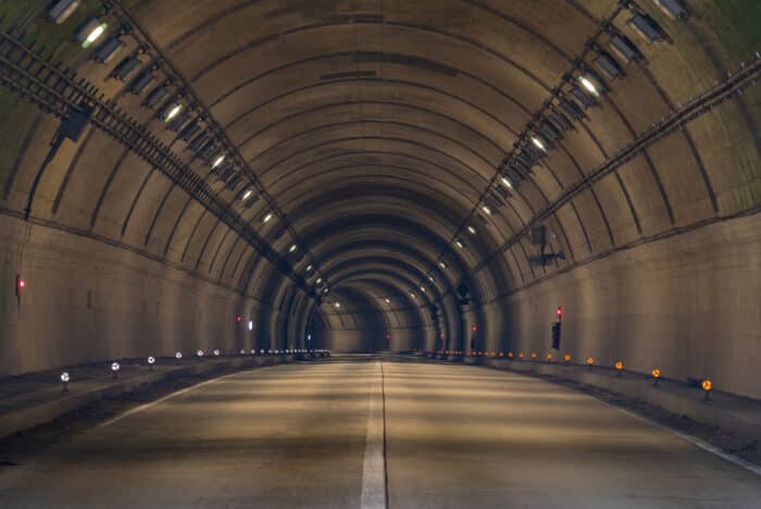 steel use in tunnels